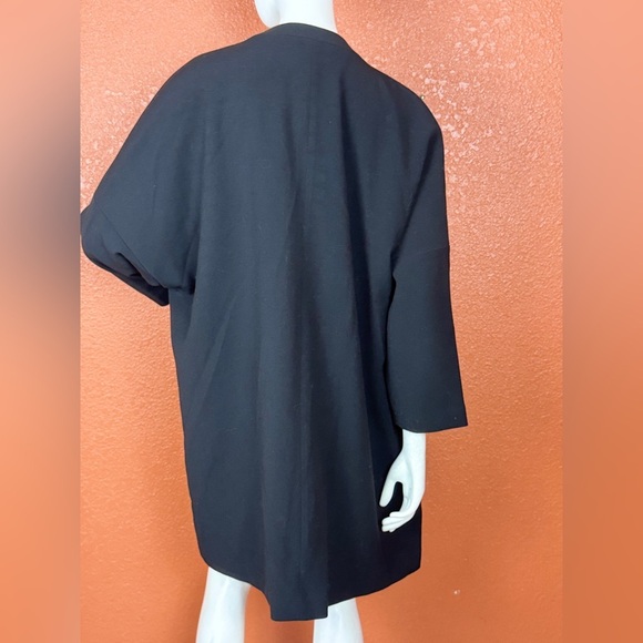 H&M Black Open Front Jacket Size Large - Picture 5 of 12
